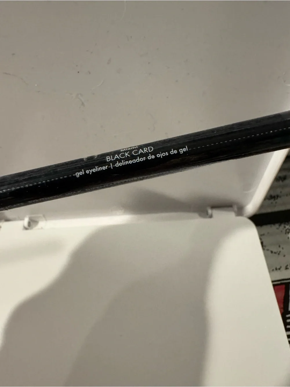 SHAINA B. Miami BLACK CARD Gel Eyeliner Pencil Black Shade Brand New SEALED